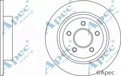 APEC BRAKING dsk3228 -  Тормозной диск